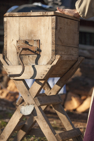 old tool to make butterの写真素材