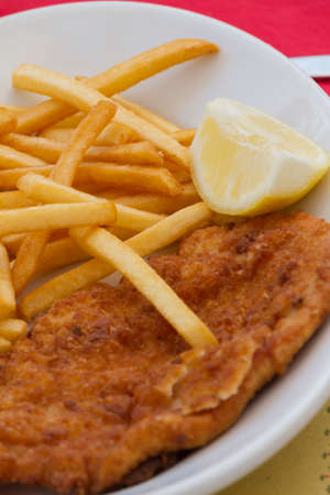 steak and friesの写真素材