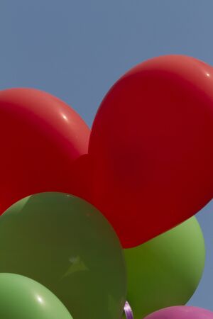 colorful balloonsの写真素材