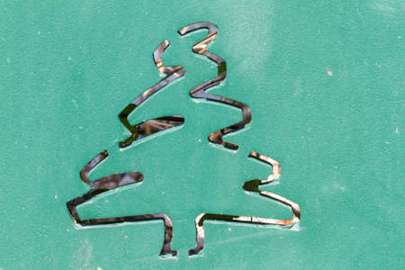 pine inlaid as backgroundの写真素材