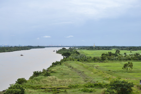 river landscapeの写真素材