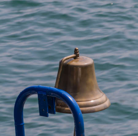 bell on lakeの写真素材