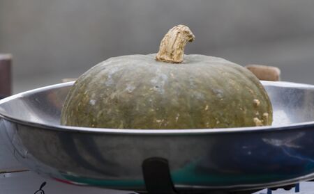 pumpkin in autumnの写真素材