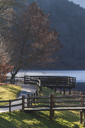 landscape lakeの写真素材