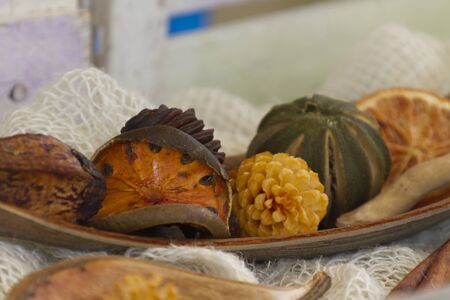 ornamental dried fruitsの写真素材