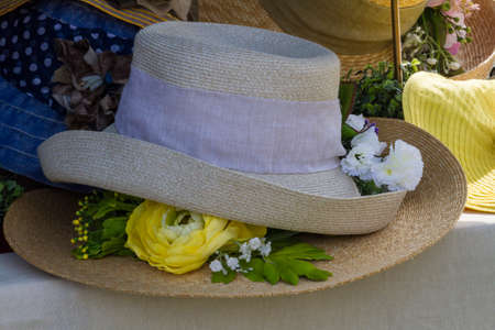 handmade hatの写真素材
