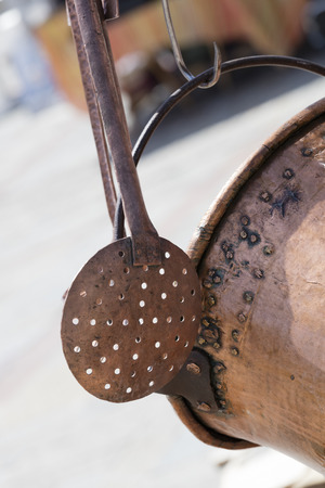 old pots and pansの写真素材