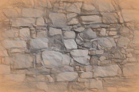 textured wall for background and textureの写真素材