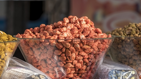 delicious crunchy for the holidaysの写真素材