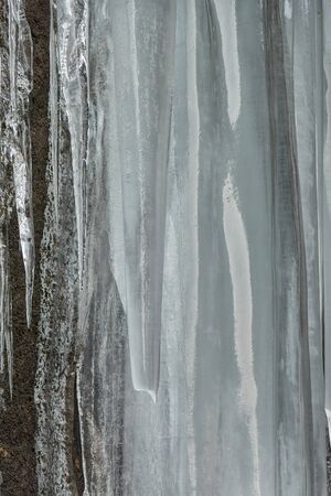 ice in the mountainの写真素材