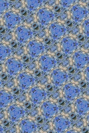 stylized blue pattern backgroundの写真素材