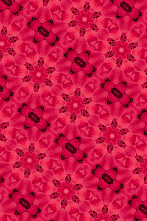 stylized Christmas pattern backgroundの写真素材