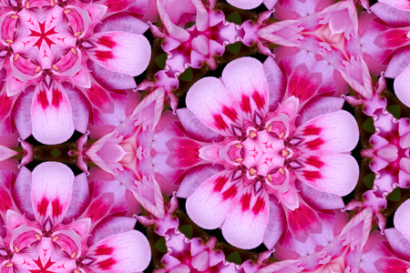 kaleidoscopic pink color gamesの写真素材