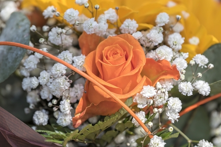 bouquet of flower for celebrationの写真素材