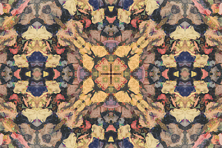 mandala texture for decorationの写真素材