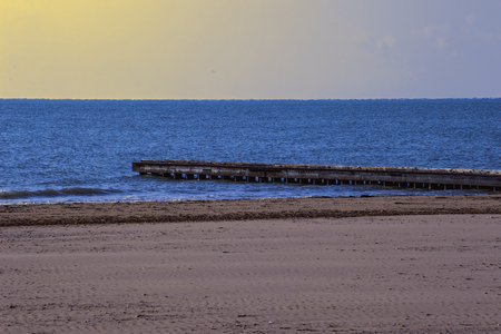 landscape beach and seaの写真素材