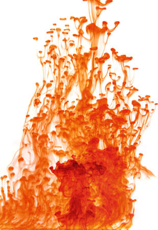 Abstract red liquidの写真素材