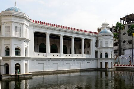 DHAKA,BANGLADESH - APRIL 24: Hussaini Dalan on April 24, 2015 in Dhaka,Bangladesh. Hussaini Dalan was built in the seventeenth century as the house of the religious leader of the Shia Islam.  It was built as the Imambara or house of the imam (religious leのeditorial素材