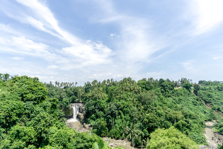 Tegenungan Waterfall is one of places of interest of Bali, Indonesiaのeditorial素材