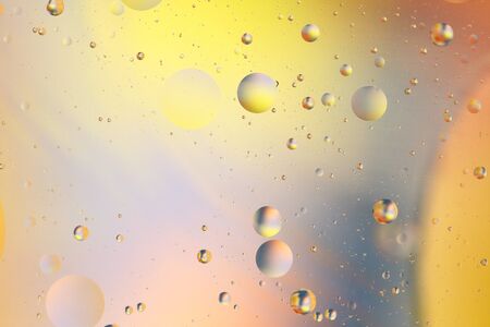 Beautiful colorful background of oil and water.