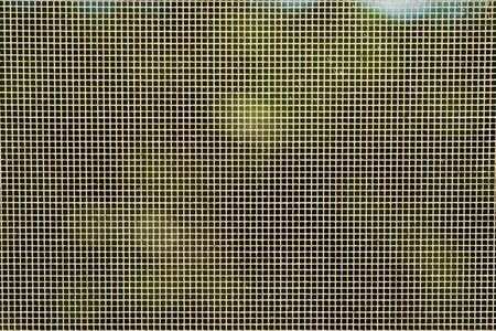 Grid on the window against mosquitoes in sunlight. Abstract background.の写真素材