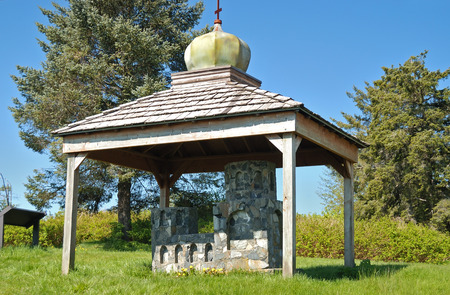 Russian fort in Sitka, Alaskaのeditorial素材