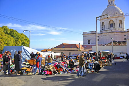 Flea Market (Feira da Ladra)のeditorial素材