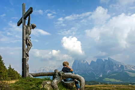 In Dolomitesの写真素材