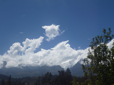 Nevado Huarazの写真素材