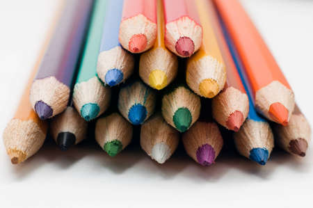 colored pencilsの写真素材