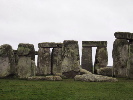 Stonehenge in England UKの素材