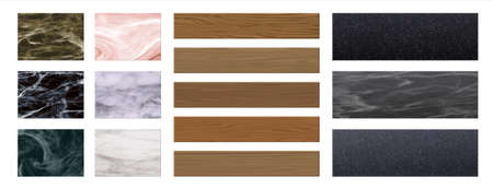 Floor material. Realistic texture of interior cover. Parquet boards. Marble or granite tile....