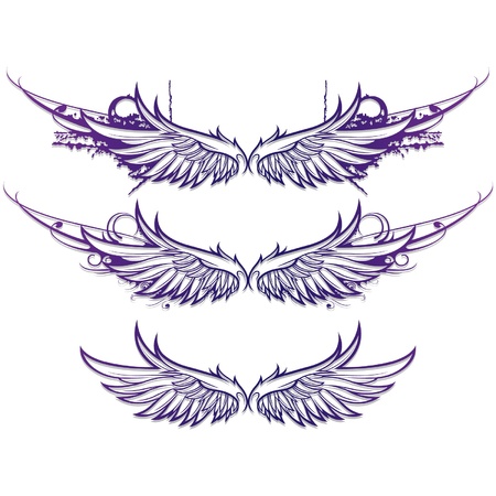 wingsのイラスト素材