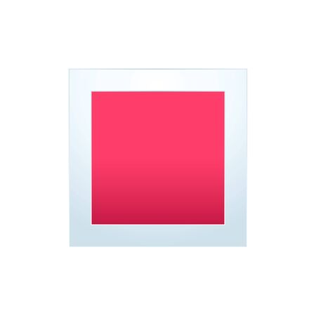 Abstract Pink Box. Isolated Vector Illustrationのイラスト素材