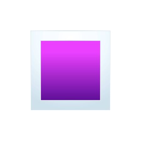 Abstract Purple Box. Isolated Vector Illustrationのイラスト素材