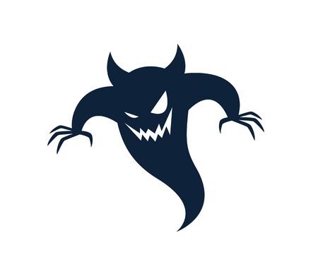 abstract monster illustration. Isolated Vector Illustrationのイラスト素材