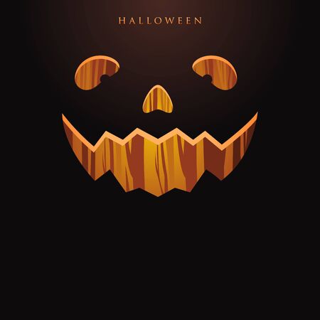 monster face expression : laughのイラスト素材