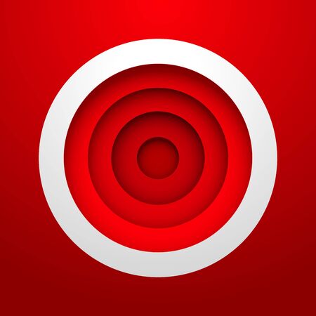 red circle background with layerのイラスト素材