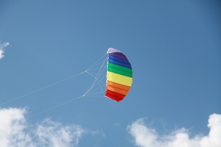 Kite in the skyの写真素材