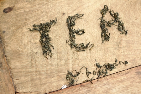 tea leavesの写真素材