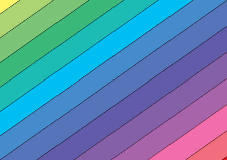 colorful gradient diagonal striped line background designの写真素材