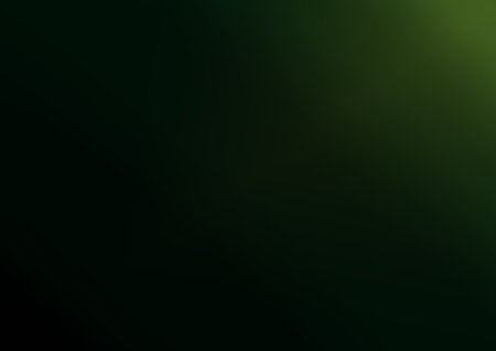 Black background with dark green defocused lights and shadow abstract wallpaperの写真素材
