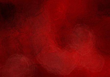 abstract red watercolor background texture with some smooth lines in itの写真素材