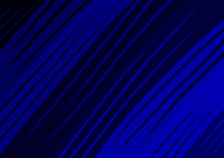 Abstract blue background with diagonal stripes. Wallpaper illustration for your design.の写真素材