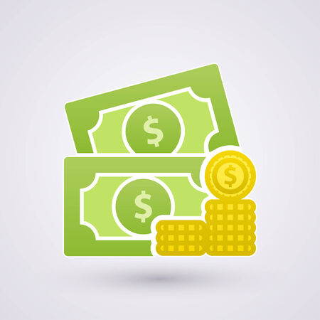 Money backgroundのイラスト素材