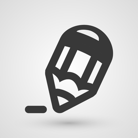 Black edit icon. Symbol about web concept.のイラスト素材