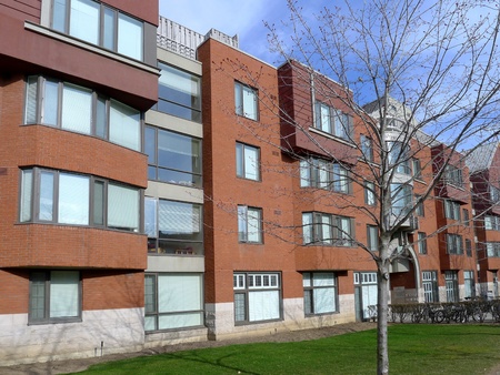 Toronto, Canada, April 8, 2011, University of Toronto student residence buildingのeditorial素材
