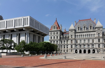 Albany, New York, May 2011, New York State Capitol Buildingsのeditorial素材