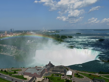 Niagara Falls, Canada, June 2010 - Horseshoe fallsのeditorial素材