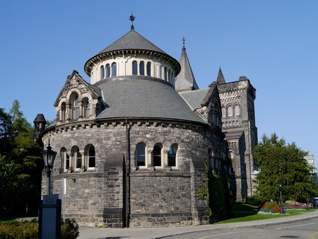 Toronto, Canada, June 2011 - University of Toronto Croft Chapter House, Victorian chemistry lab buildingのeditorial素材